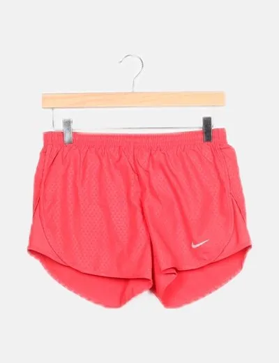 Nike Short deportivo coral