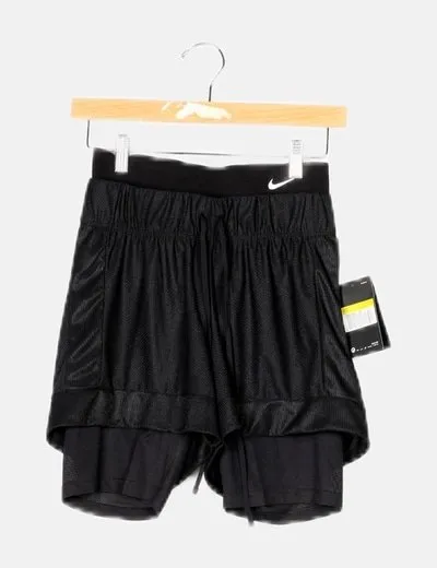 Nike Short deportivo negro