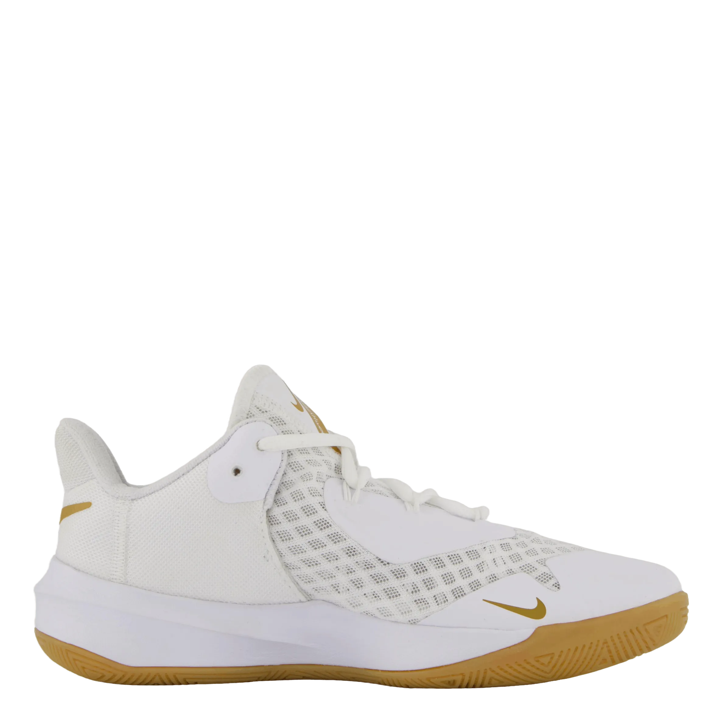 Nike Unisex Hyperspeed Court Indoor White/mtlc Gold