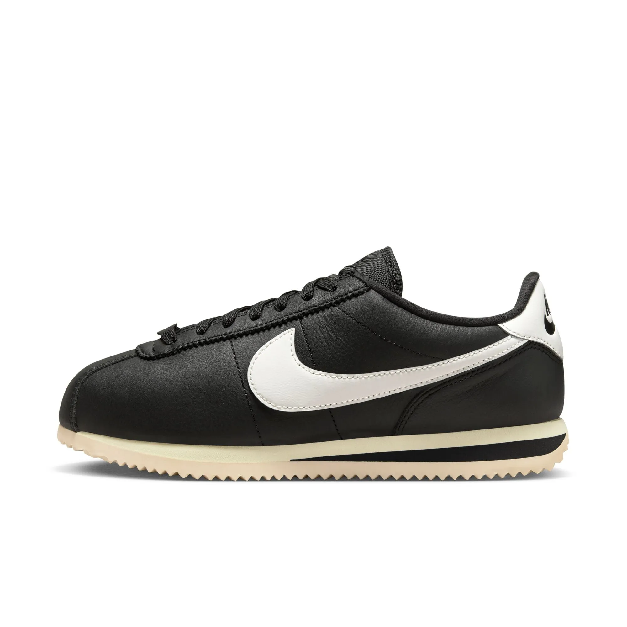Nike Women Cortez 23 Premium Black and Sail