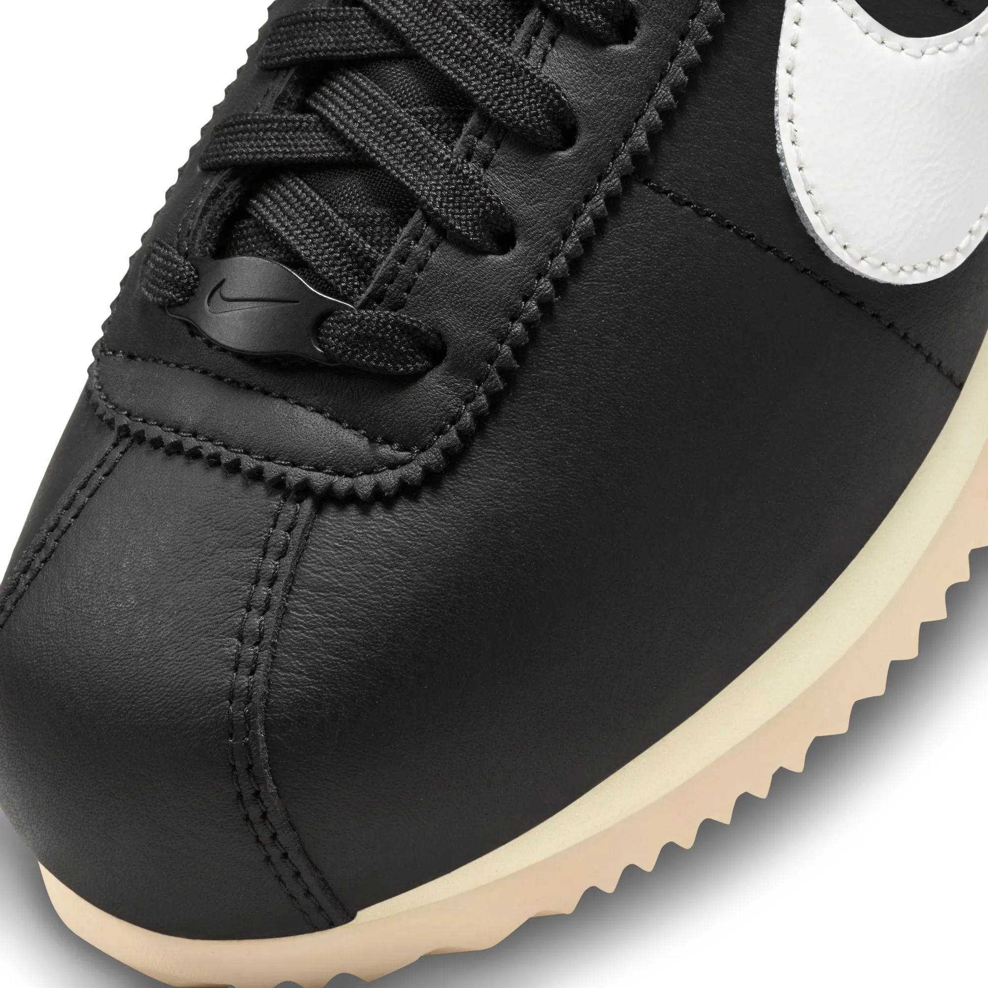 Nike Women Cortez 23 Premium Black and Sail