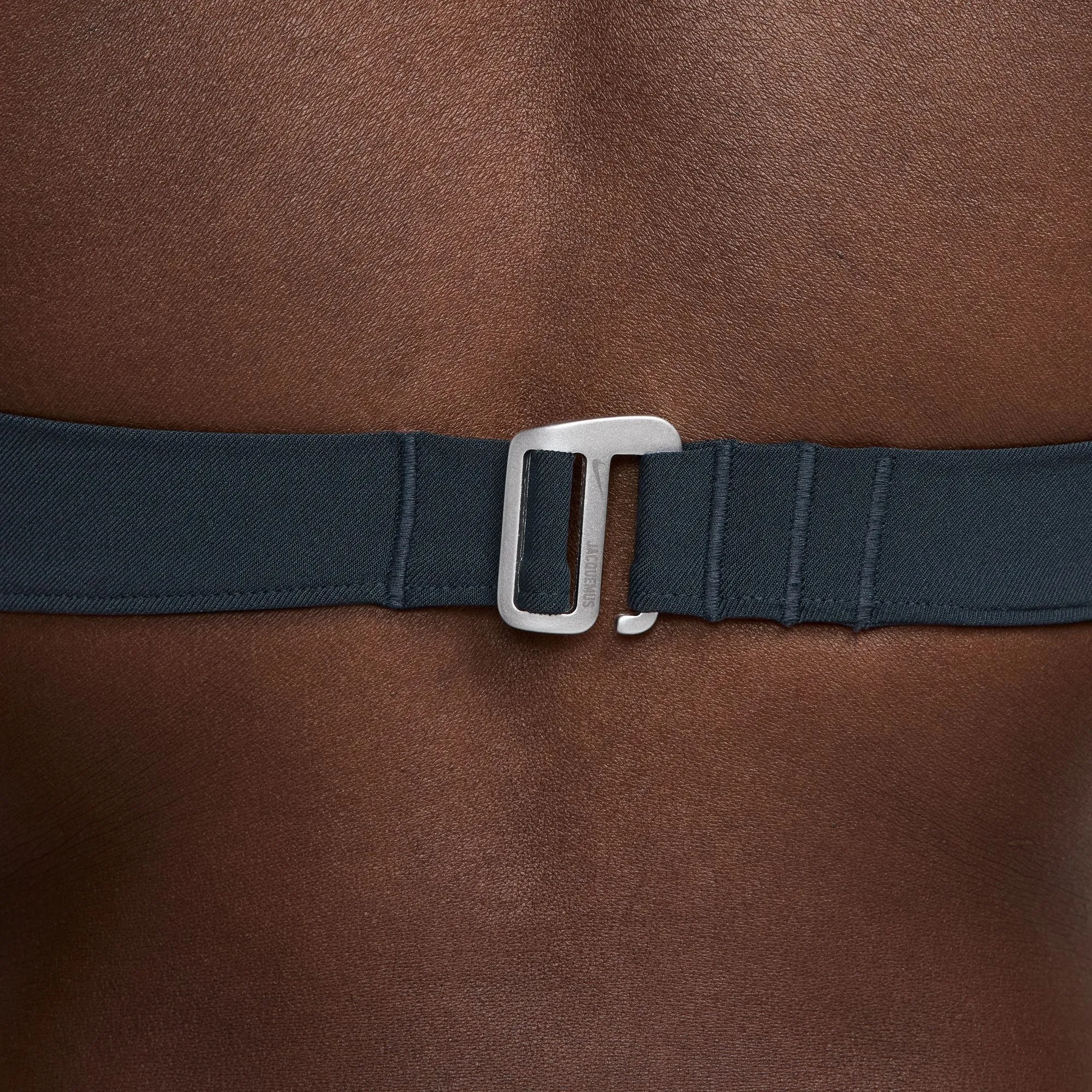 Nike X Jacquemus Women Bra Dark Obsidian/White