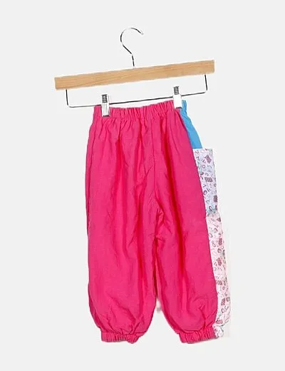 NoName Pantalón fucsia baggy