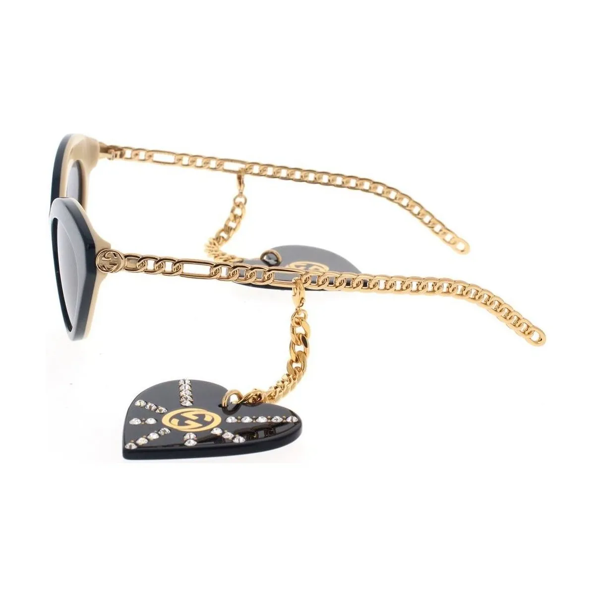 Occhiali da Sole GG0978S 004 Black Gold Grey