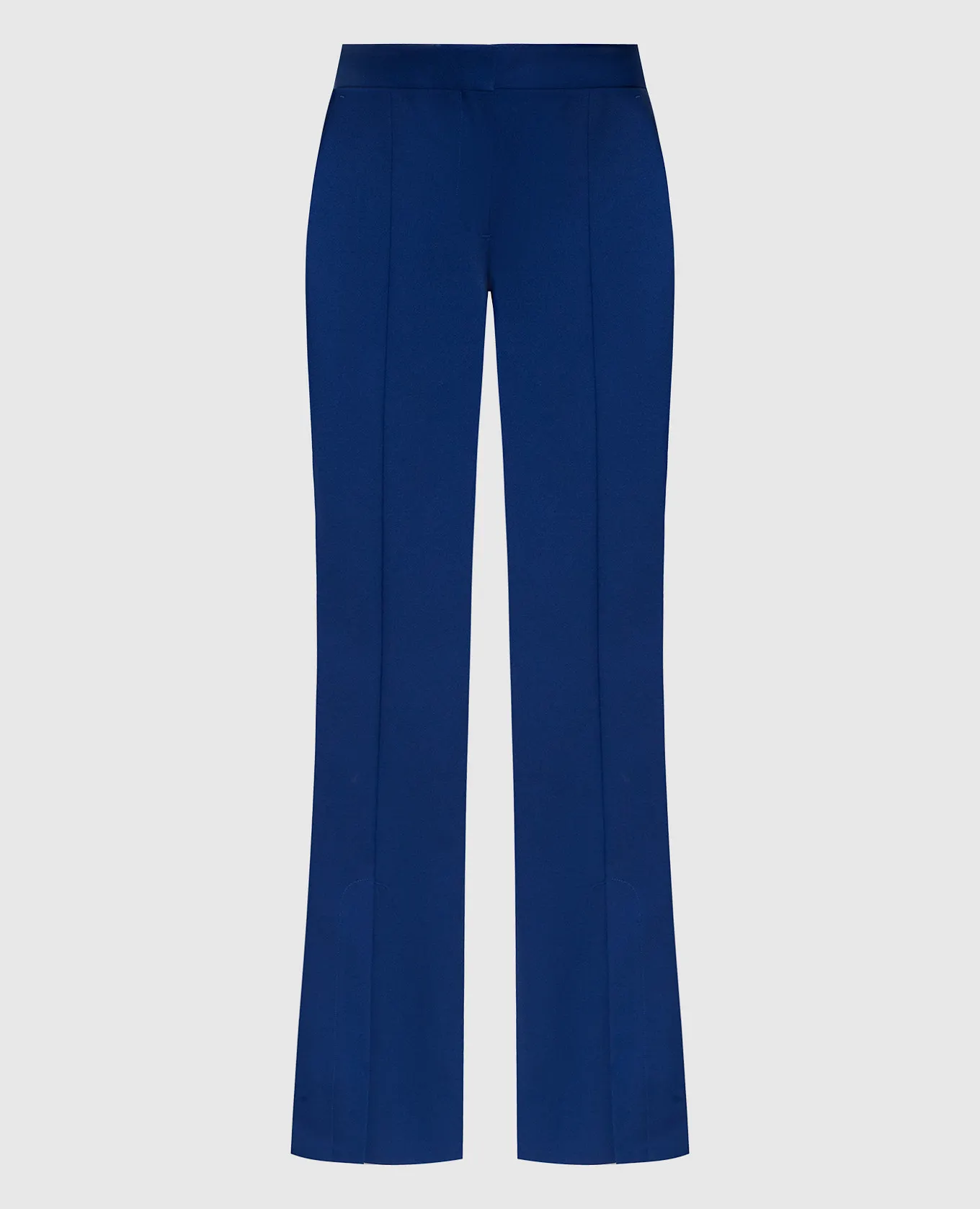 OFFWHITE BLUE FLARED PANTS WITH SLITS
