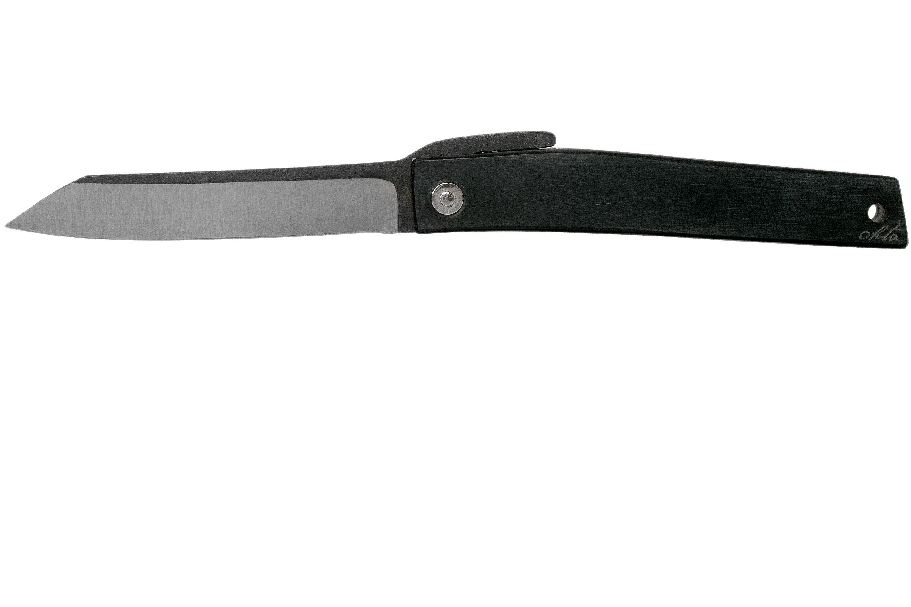 OHTA FK9 HIGONOKAMINAVAJA, BLACK CANVAS MICARTA