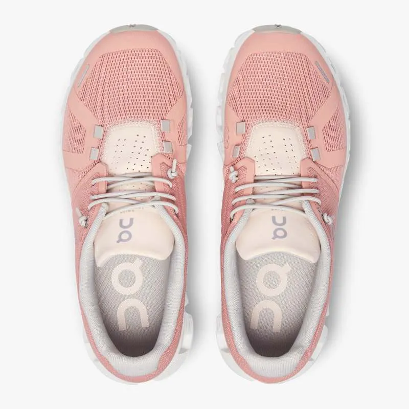 On Running Cloud 5 Waterproof Mujer Rose | Shell