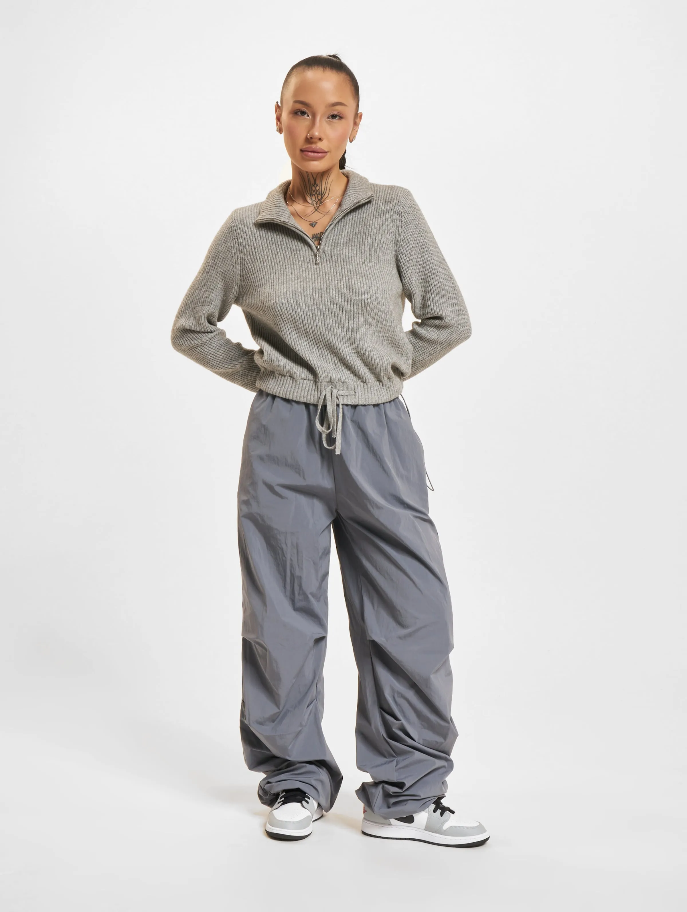 Only Fia Zip High Neck