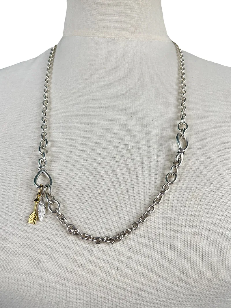 PANDORA Collar Cadenas Con Charms