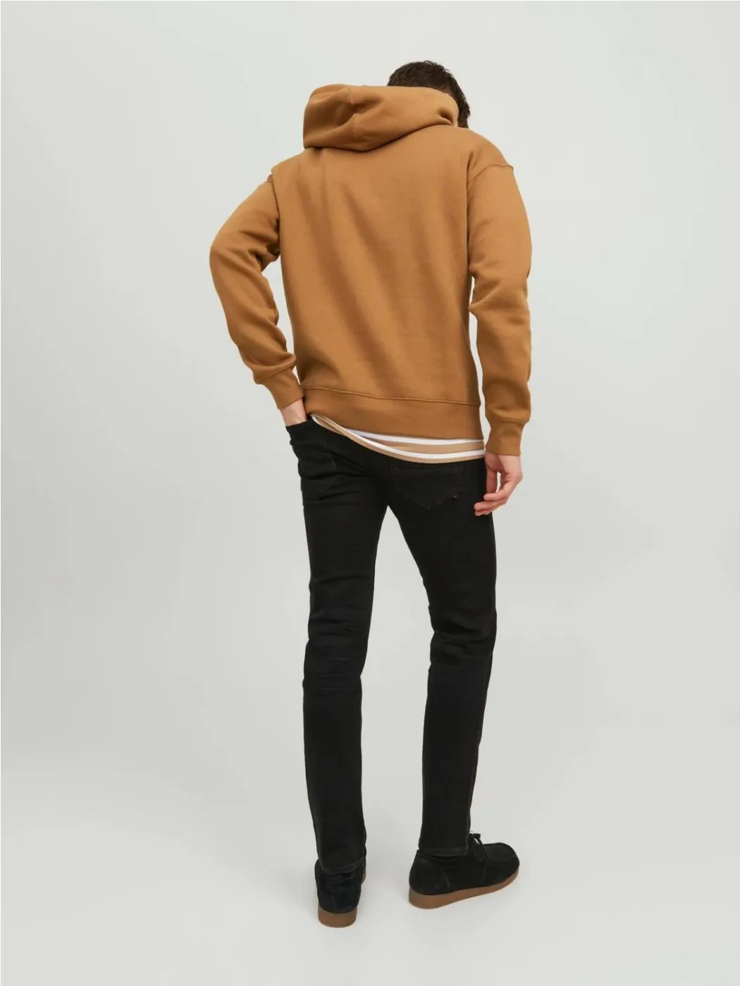 PANTALON VAQUERO JACK & JONES HOMBRE JJIGLENN JJFOX NEGRO