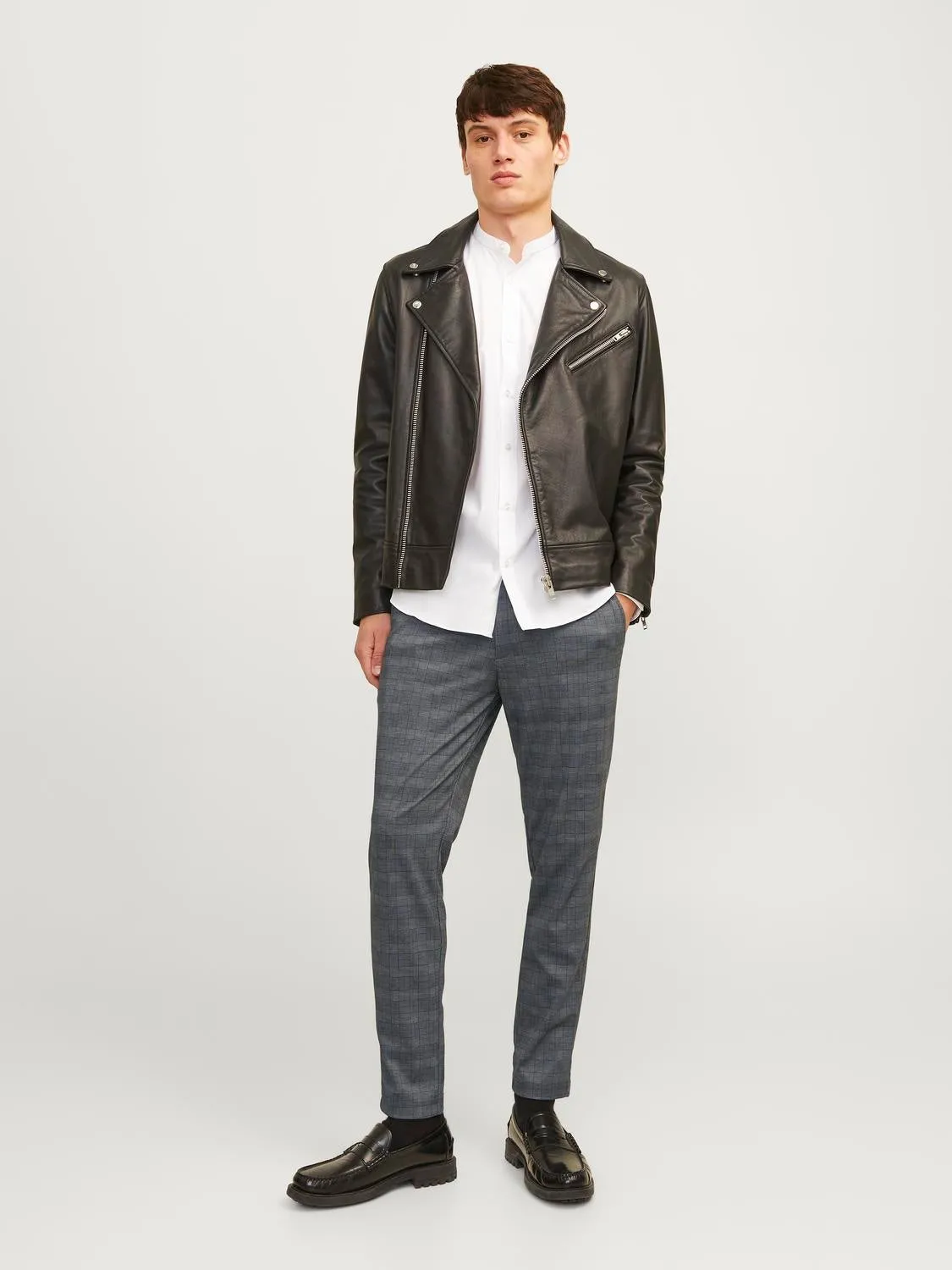 Pantalones chinos Corte slim | Gris oscuro | Jack & Jones®