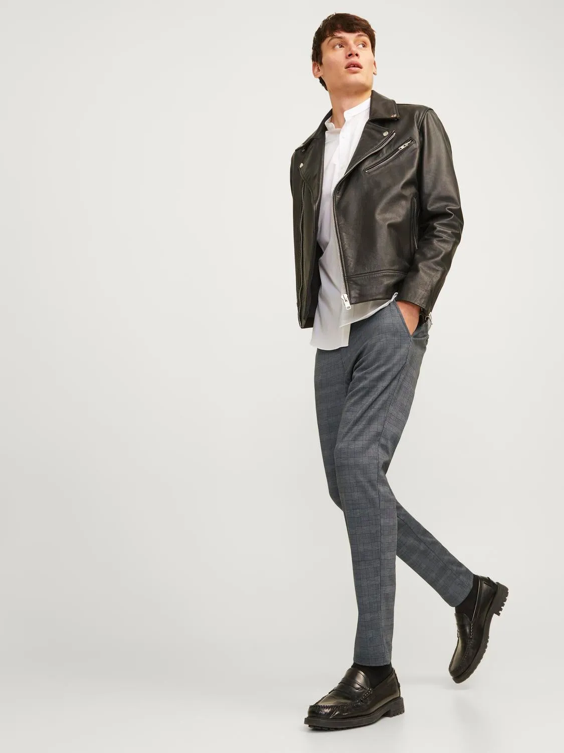 Pantalones chinos Corte slim | Gris oscuro | Jack & Jones®