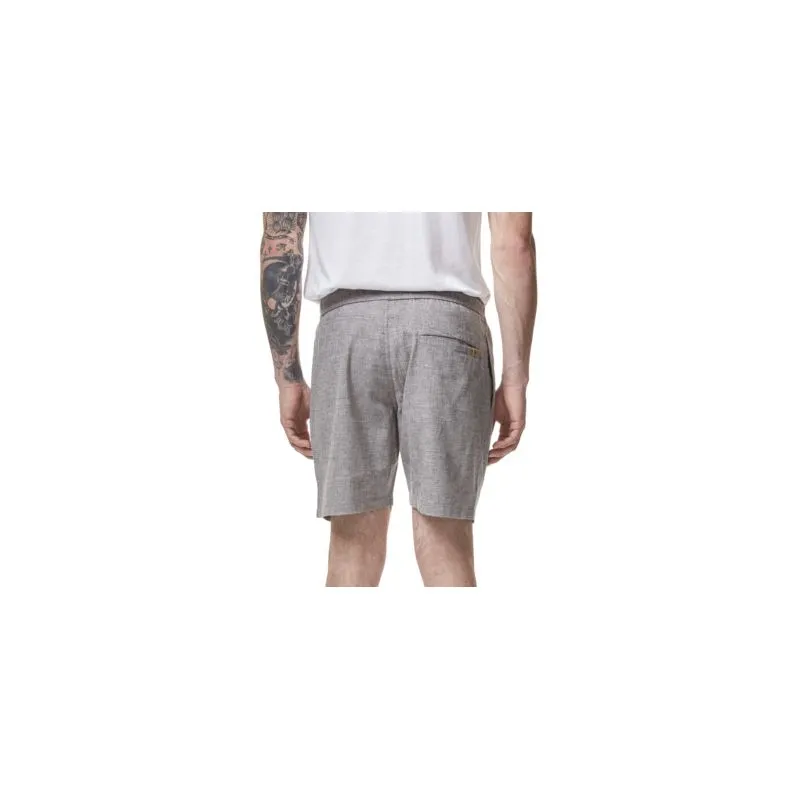 Pantalones cortos de cáñamo Tentree Joshua (gris gárgola) Hombres