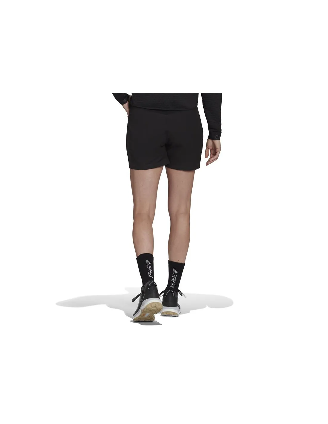 Pantalones cortos de senderismo adidas Terrex Zupahike Mujer Bk
