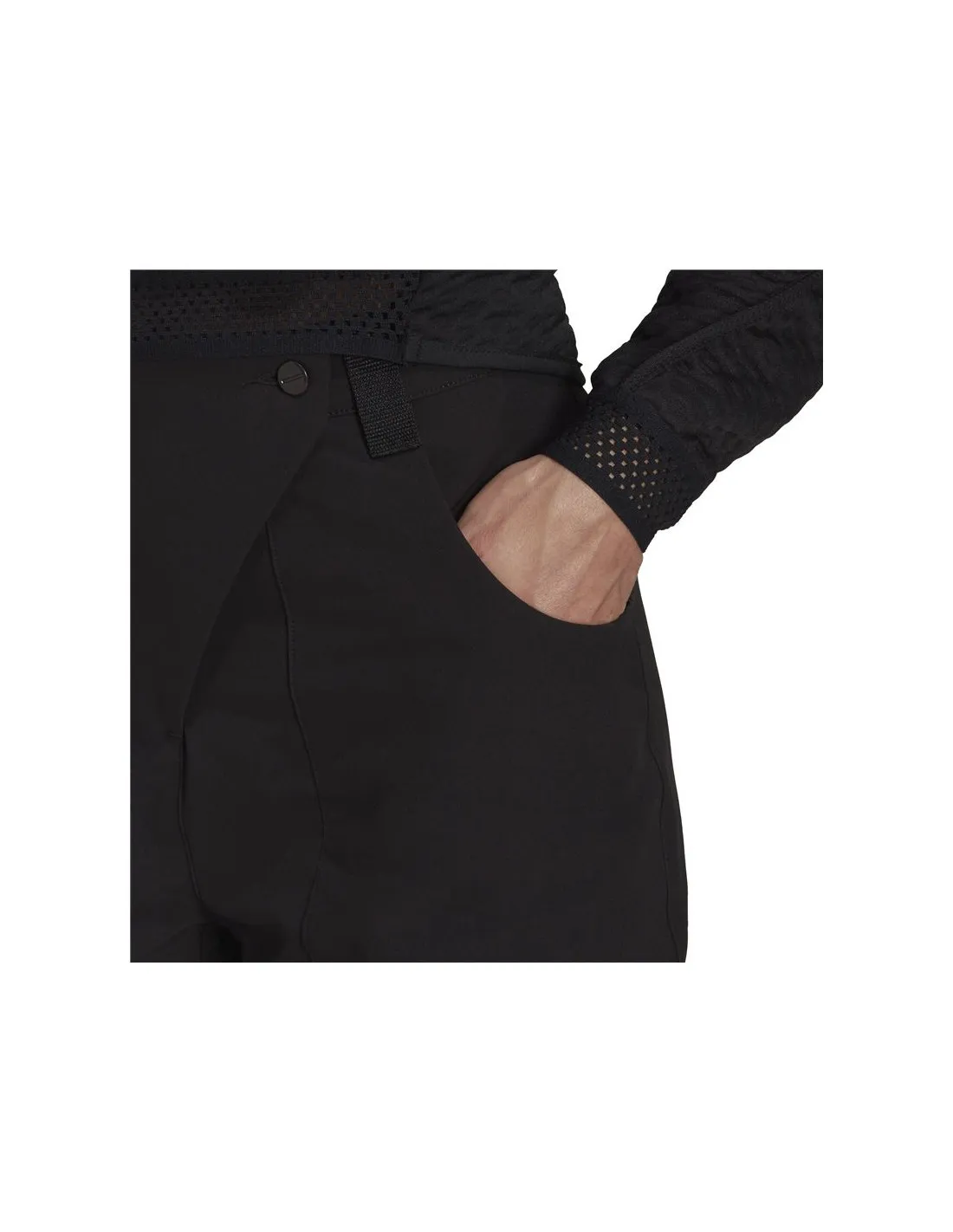 Pantalones cortos de senderismo adidas Terrex Zupahike Mujer Bk