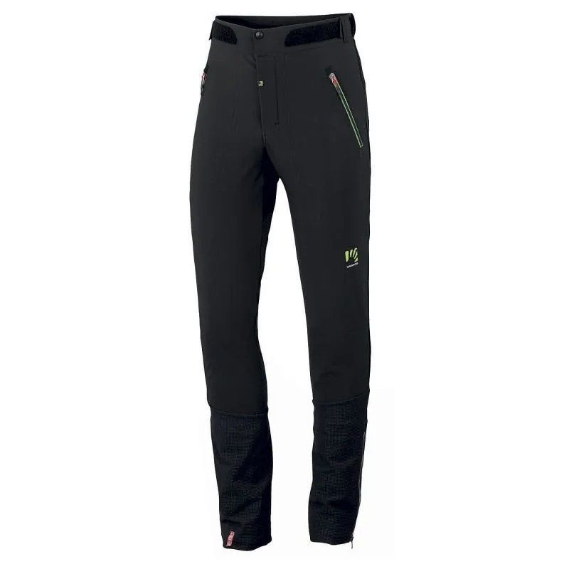 PANTALONES DE ALPINISMO PARA HOMBRE KARPOS KPERFORMANCE MOUNTAINEER (NEGRO/VERDE FLUO)
