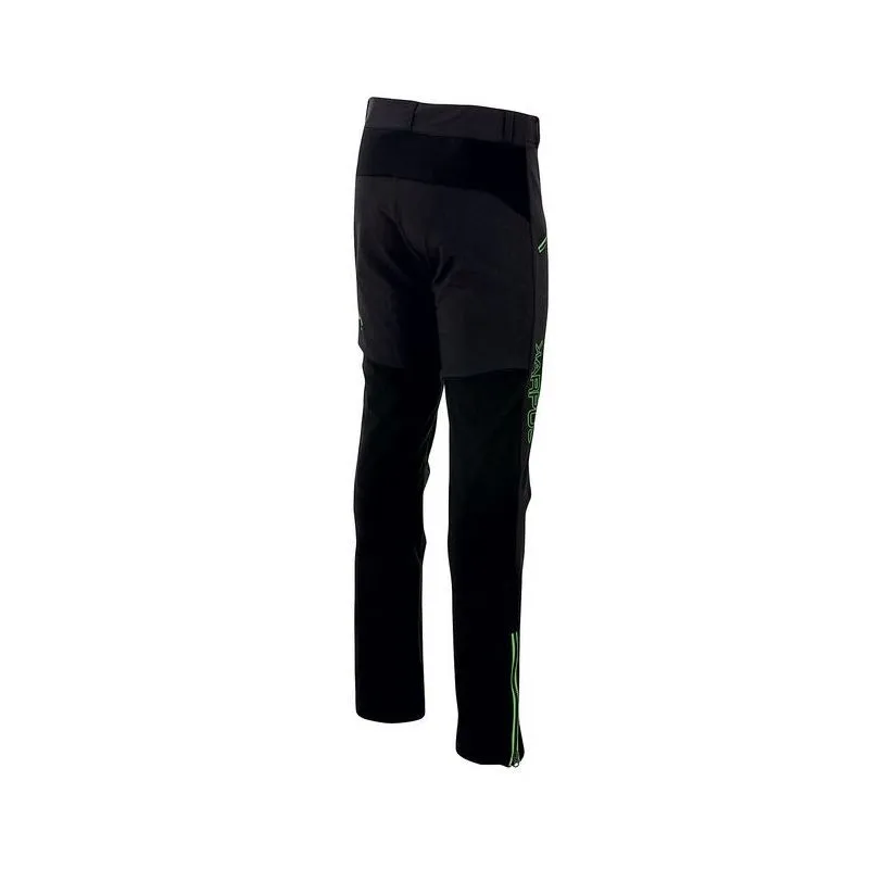 PANTALONES DE ALPINISMO PARA HOMBRE KARPOS KPERFORMANCE MOUNTAINEER (NEGRO/VERDE FLUO)