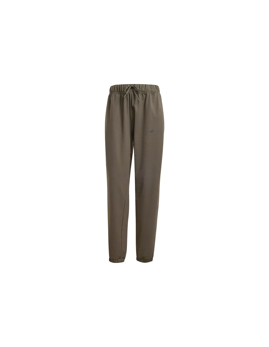 Pantalones de Fitness adidas Power Loose Fit French Terry Mujer Verde Oliva
