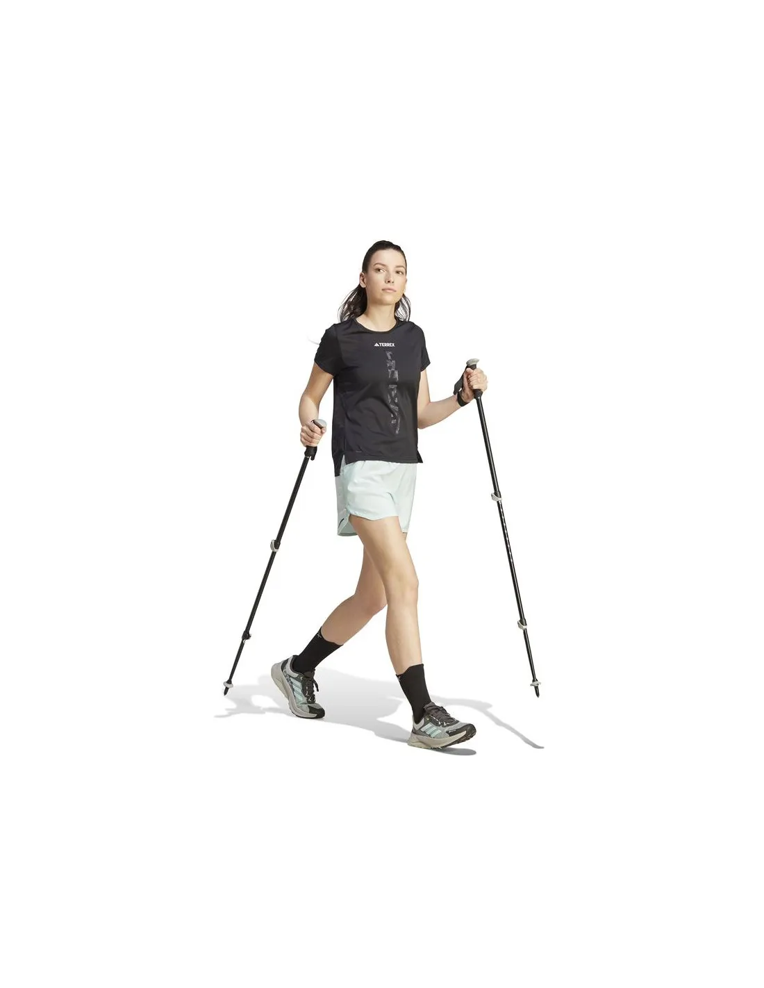 Pantalones de Montaña adidas Agravic Short Mujer