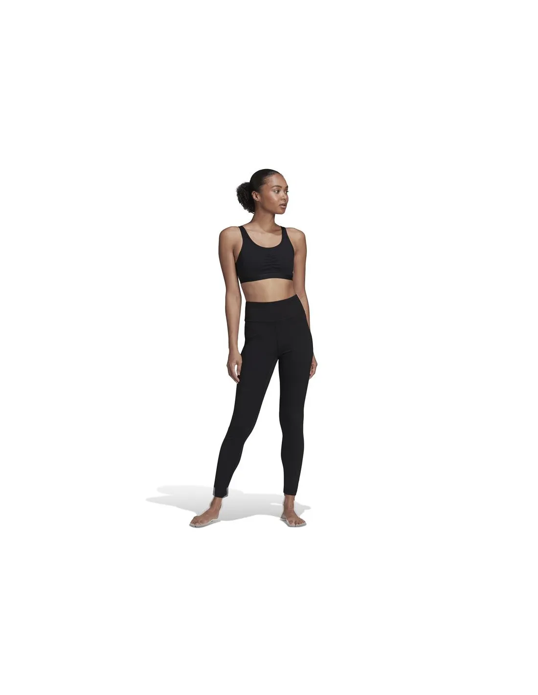 PANTALONES DE YOGA ADIDAS HIGHWAISTED MUJER BLACK