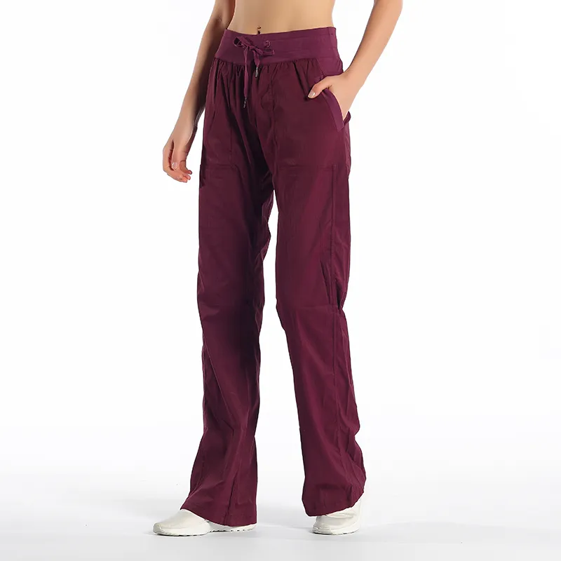 Pantalones de yoga y baile de cintura alta para gimnasio, mallas deportivas relajadas para mujer, mallas deportivas para mujer, 
