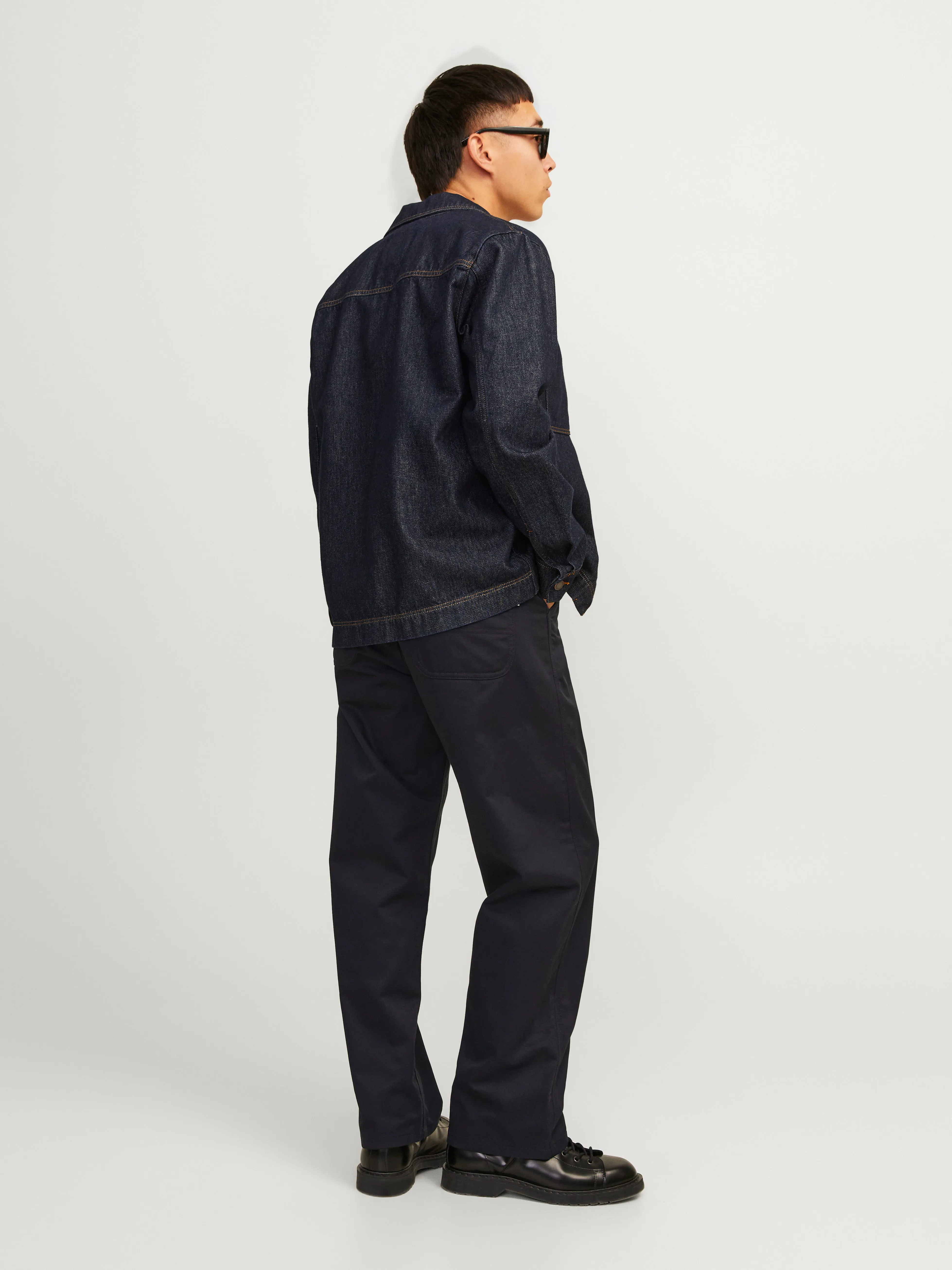 Pantalones worker Corte wide leg | Negro | Jack & Jones®