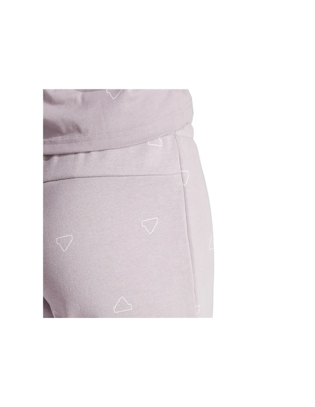 Pantalón adidas Mng Fleece Short Mujer Lila