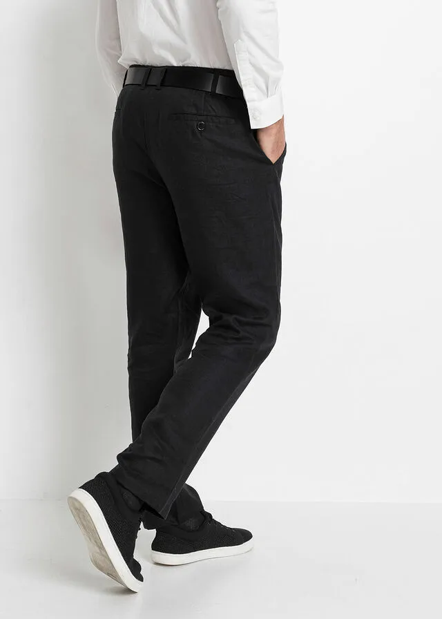 Pantalón chino Negro