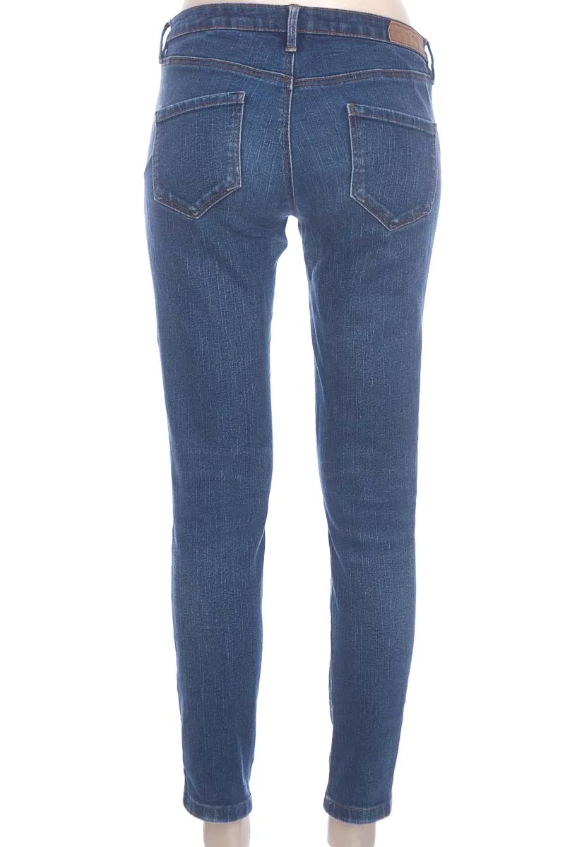 PANTALóN COLOR AZUL  MNG