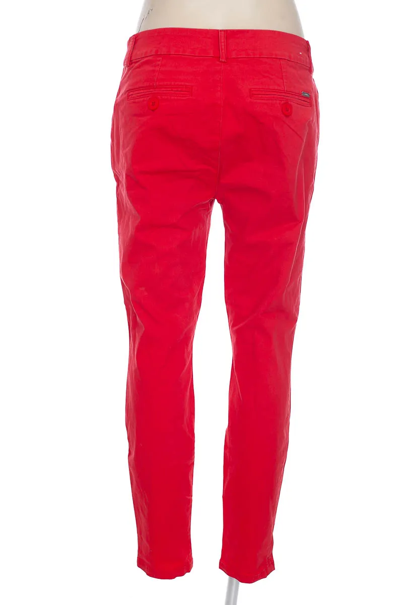 PANTALóN COLOR ROJO  ESPRIT