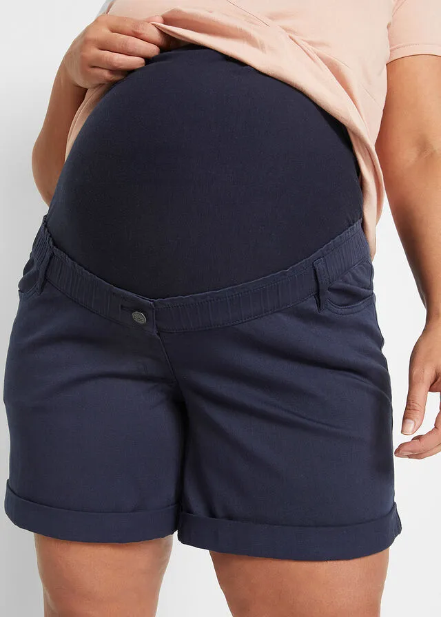 Pantalón corto premamá Negro