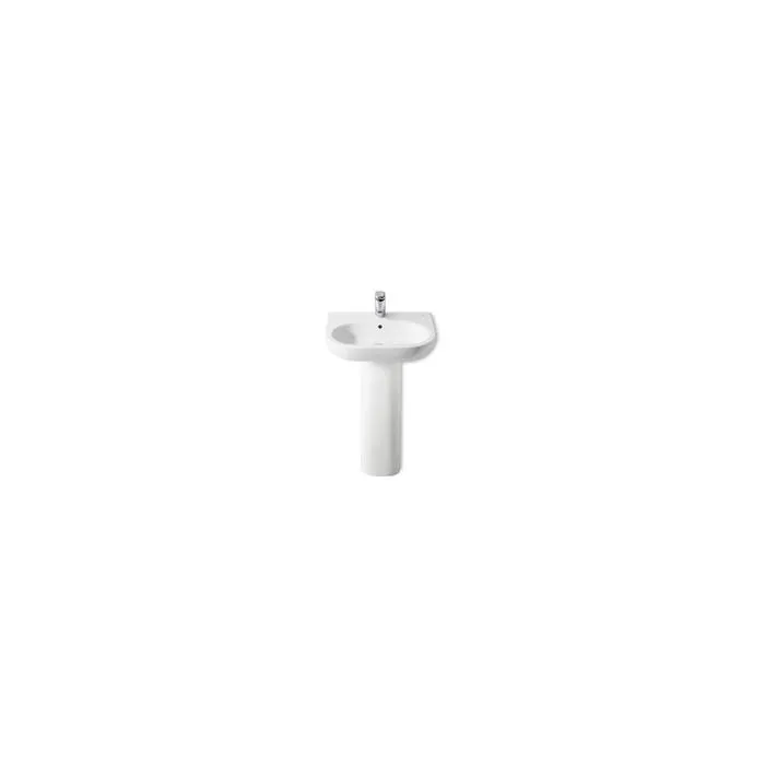 Pedestal para lavabo de porcelana Blanco Meridian Roca
