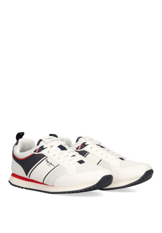 Pepe Jeans PMS40009 Blanco DEPORTIVO CASUAL Suela plana