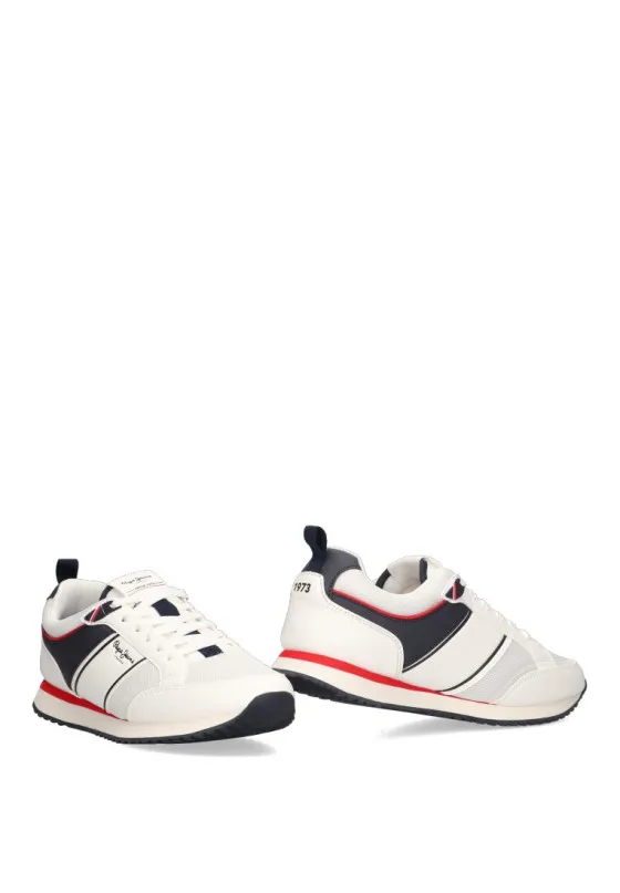 Pepe Jeans PMS40009 Blanco DEPORTIVO CASUAL Suela plana