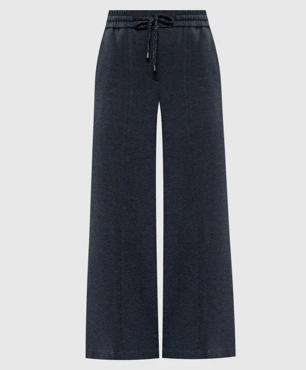 Peserico Gray melange pants