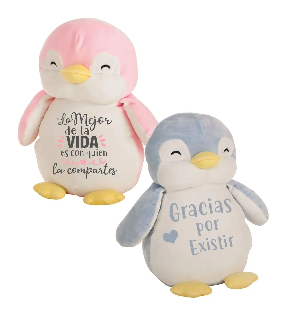 Pingüinos Suaves Personalizados
