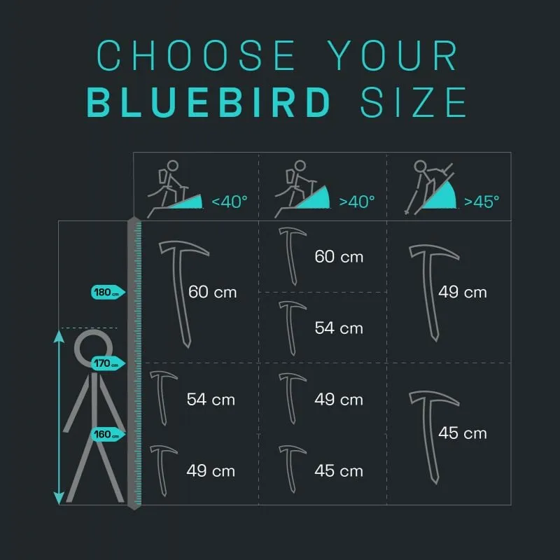 Piolet BLEU ICE Piolet Bluebird
