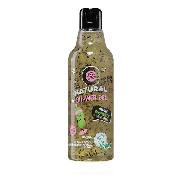Planeta Orgánica Shower Gel Organic Cucumber&Basil Seeds 250ml