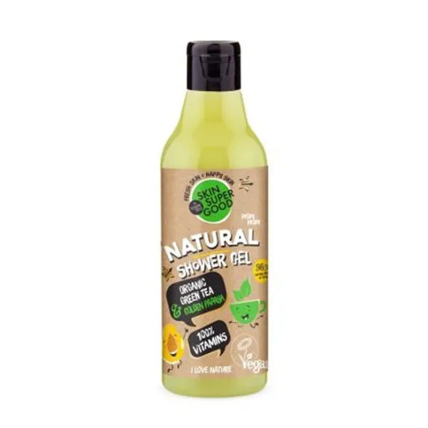 Planeta Orgánica Shower Gel Organic Green Tea&Golden Papaya 250ml