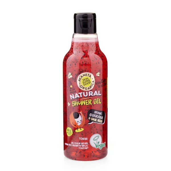 Planeta Orgánica Shower Gel Organic Guarana&Basil Seeds 250ml