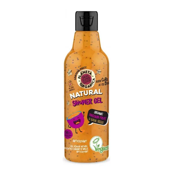 Planeta Orgánica Shower Gel Organic Passion Fruit&Basil Seeds 250ml