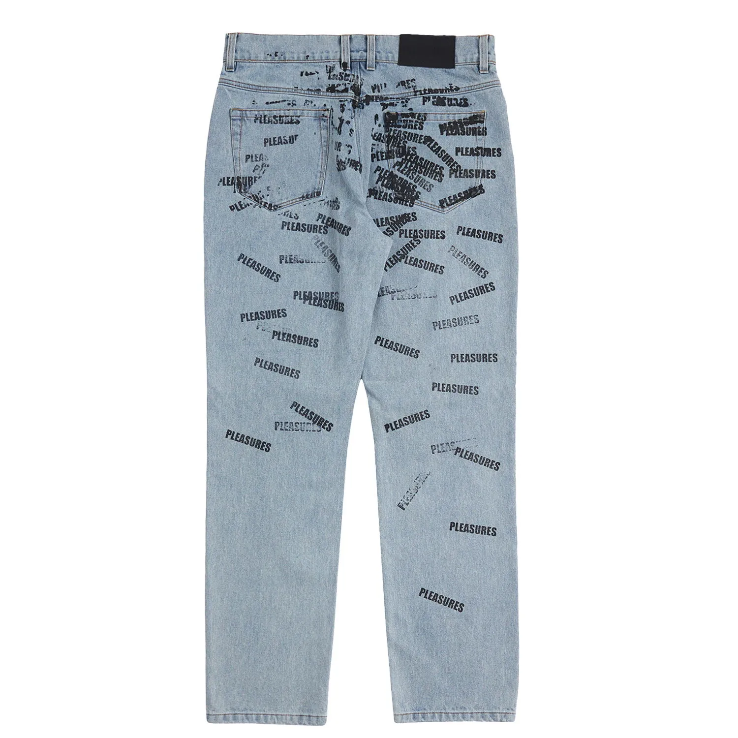 Pleasures Plop 5 Pocket Denim Washed Blue