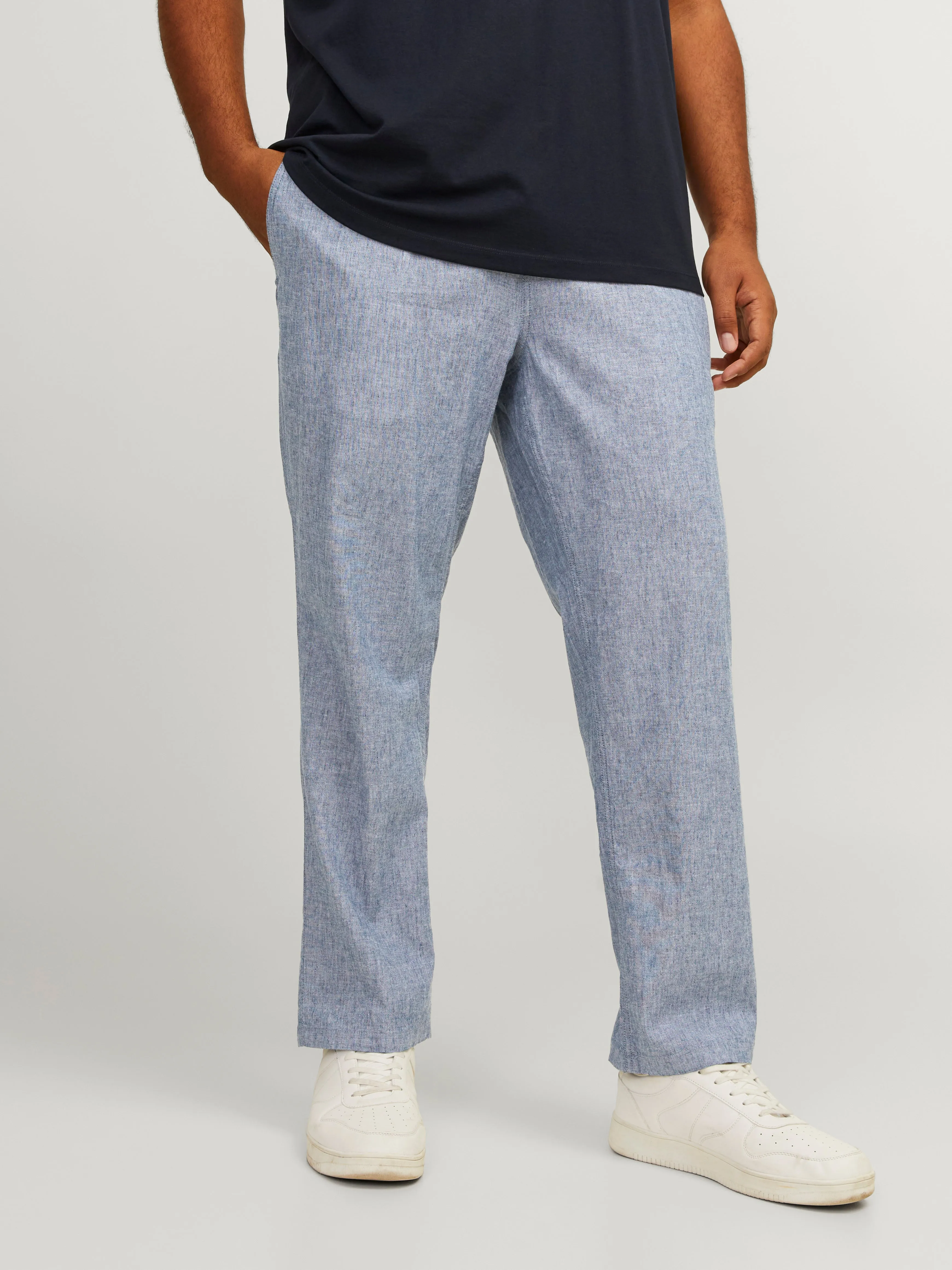 Plus Pantalones clásicos Corte carrot | Azul claro | Jack & Jones®