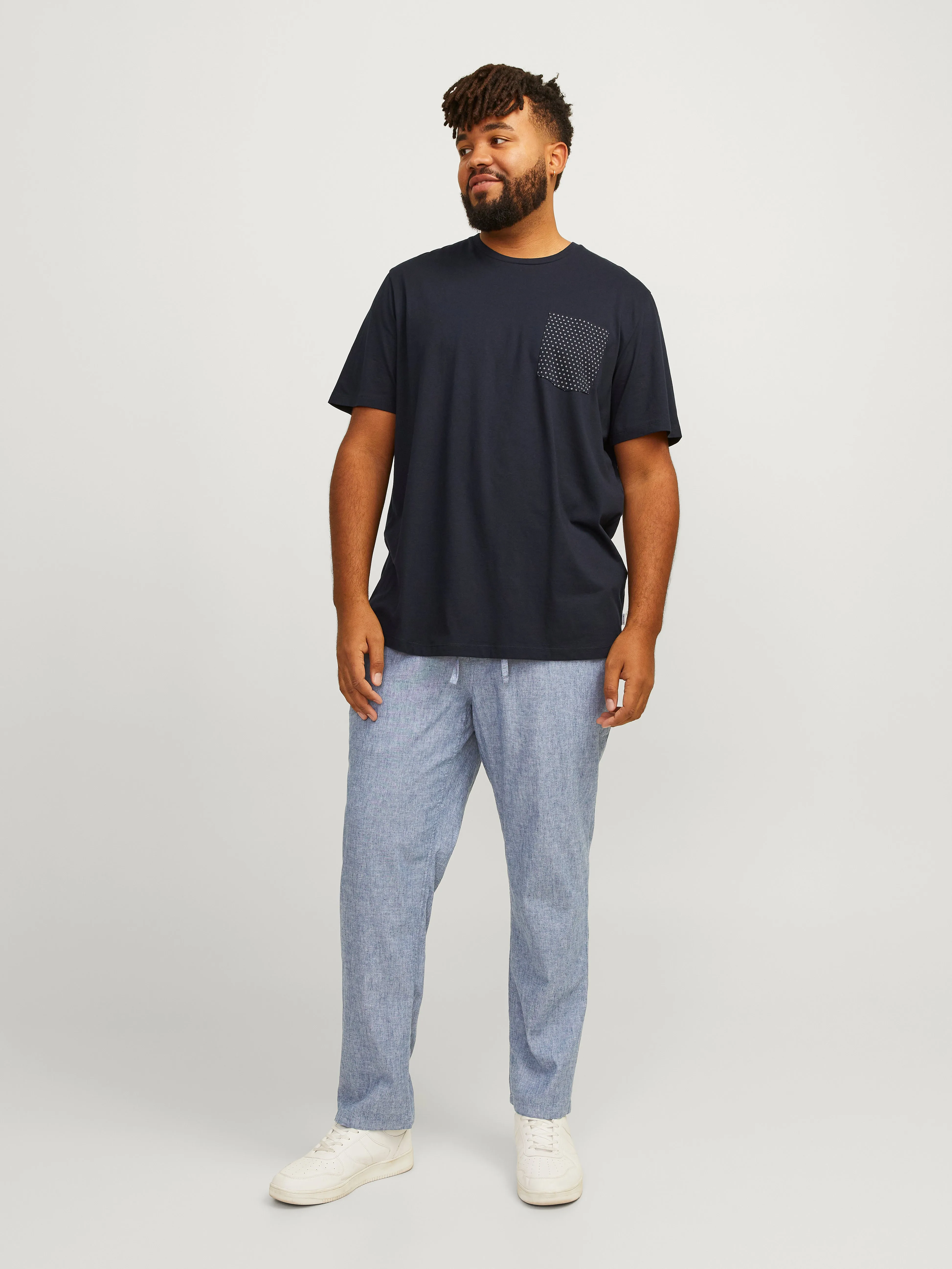 Plus Pantalones clásicos Corte carrot | Azul claro | Jack & Jones®
