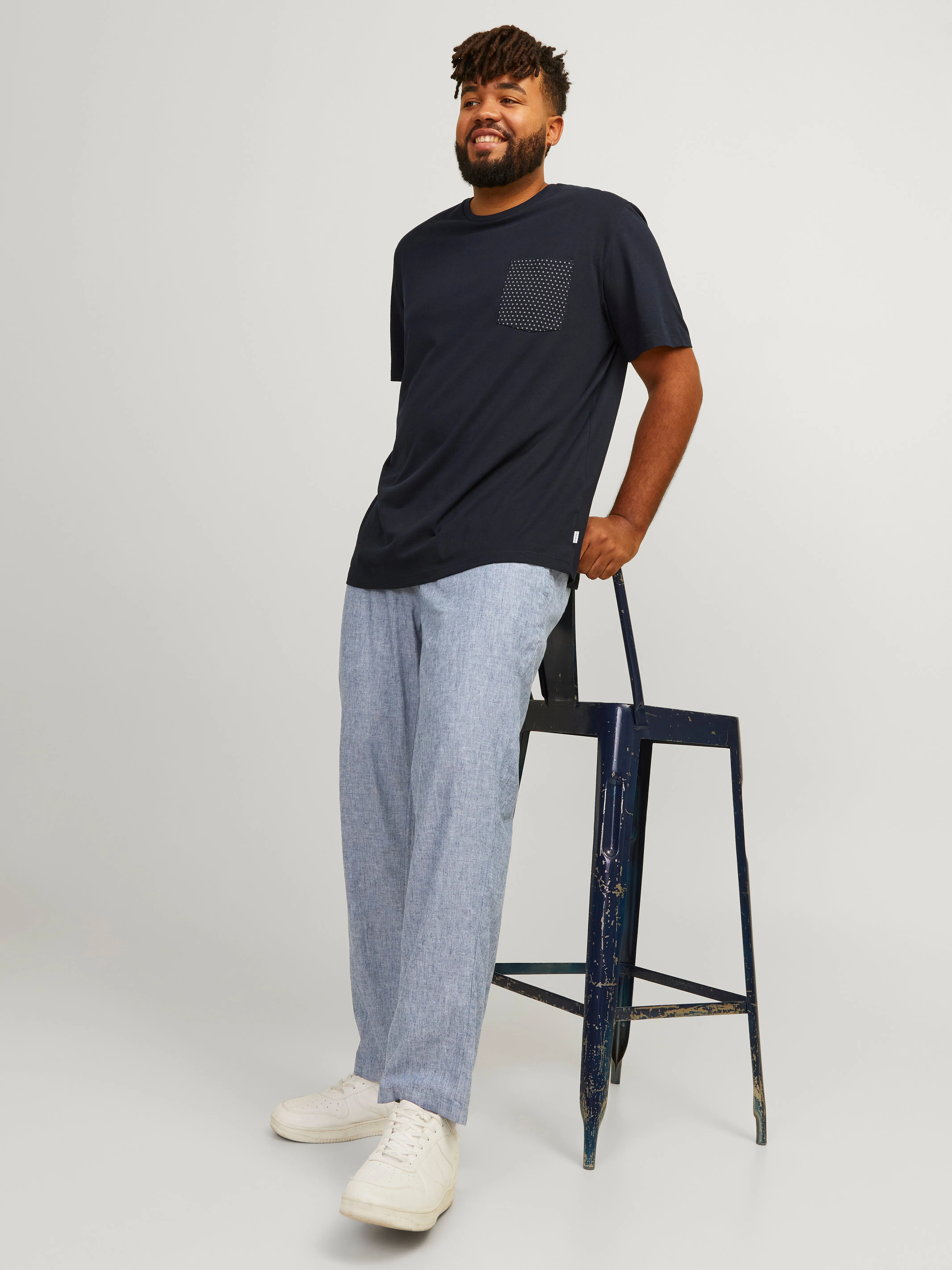 Plus Pantalones clásicos Corte carrot | Azul claro | Jack & Jones®