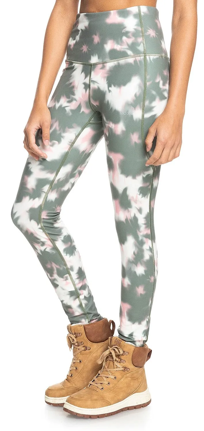POLAINAS ROXY SUBLIME SUNSHINE PRINTED  TPC6/DEEP LICHEN GREEN NIMAL  WOMEN´S