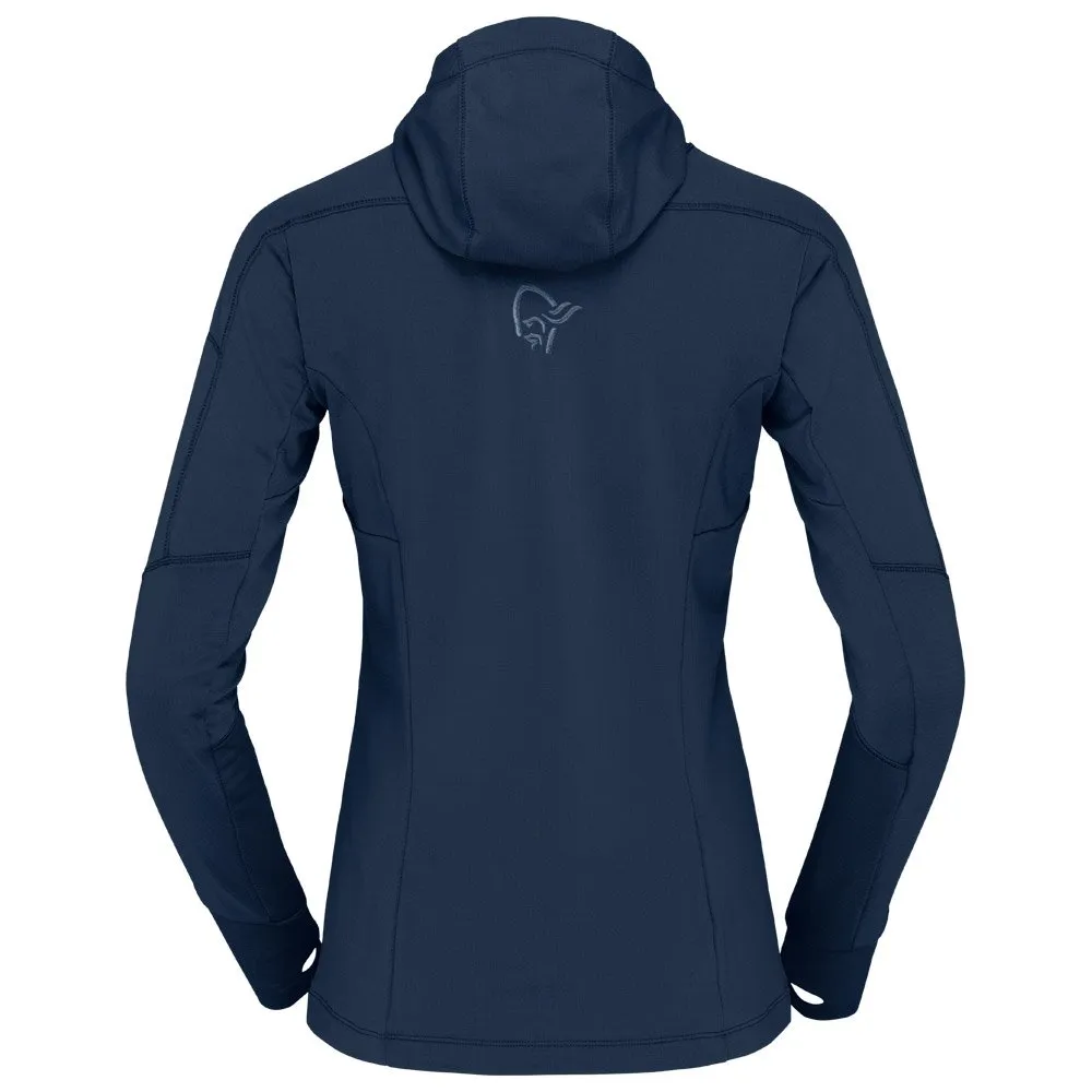 Polar Norrona falketind Power Grid Hood W's Indigo Night