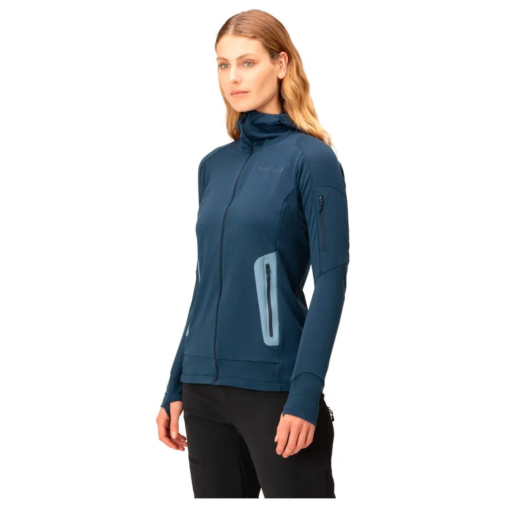 Polar Norrona falketind Power Grid Hood W's Indigo Night