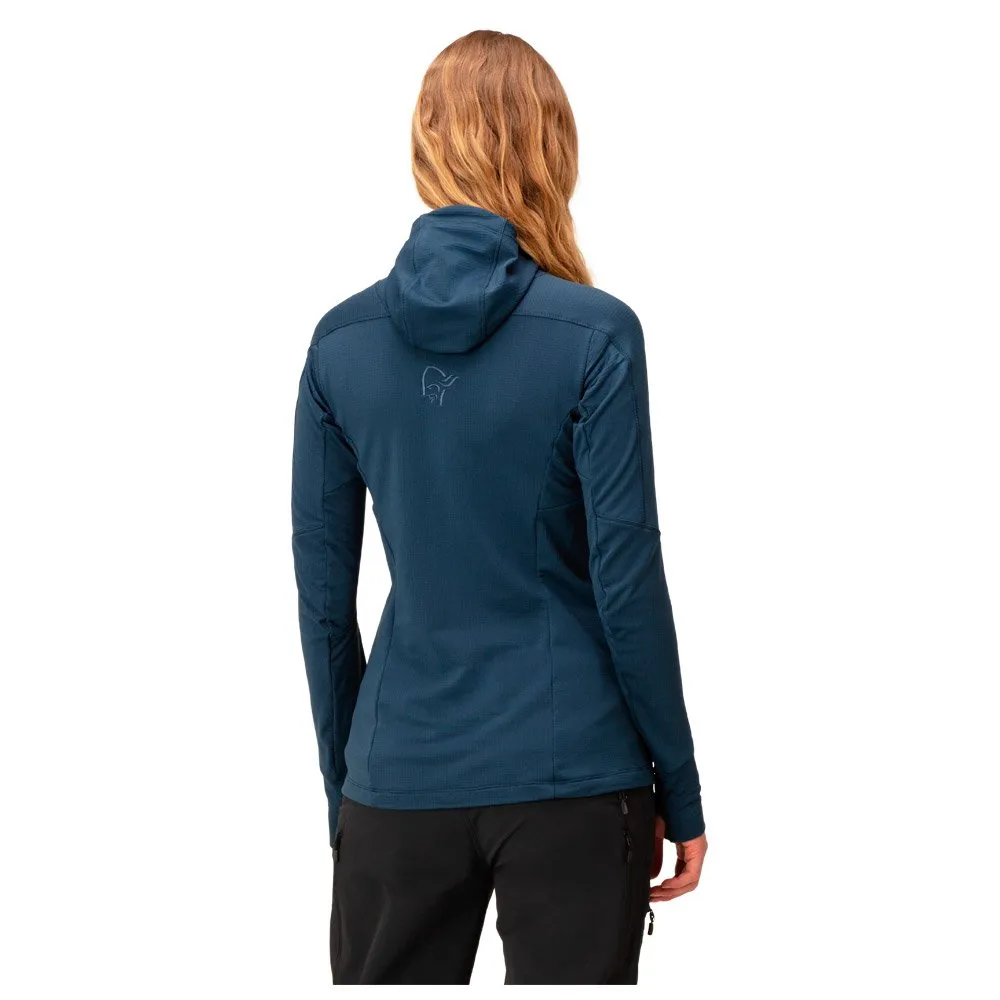 Polar Norrona falketind Power Grid Hood W's Indigo Night