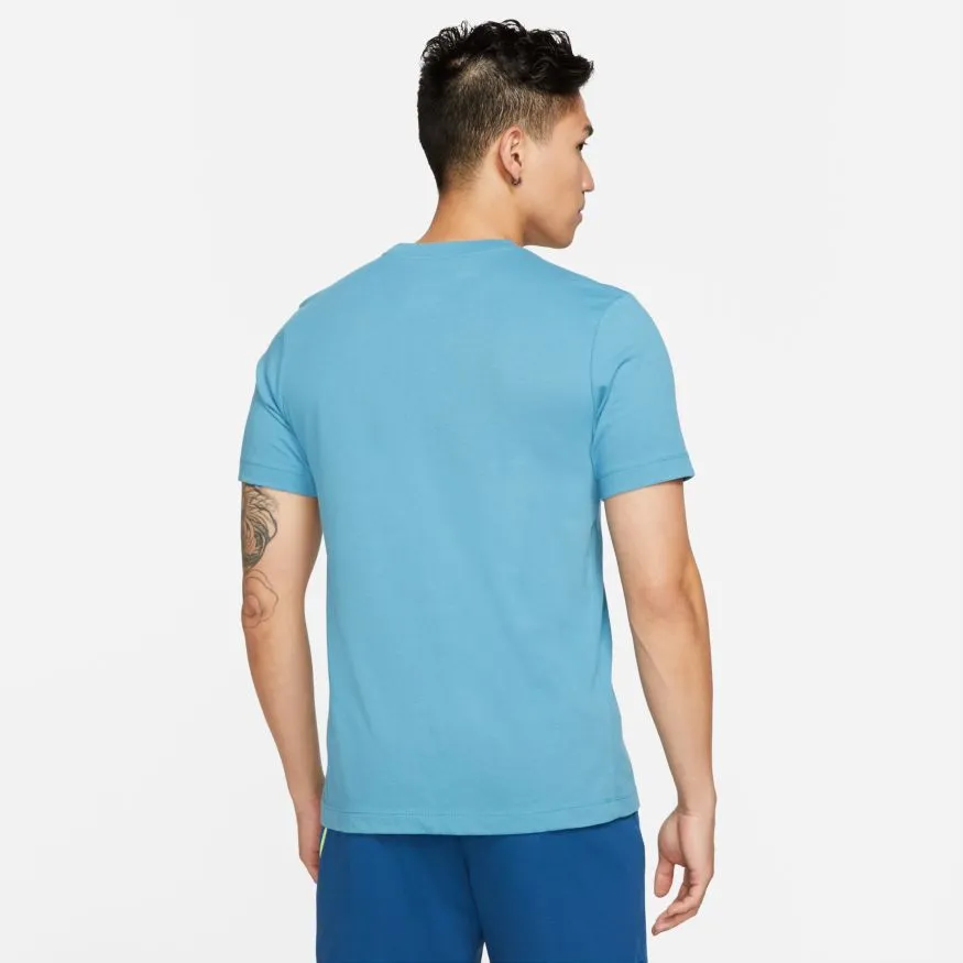 POLERA ENTRENAMIENTO HOMBRE NIKE NIKE DRIFIT SPORT CLASH CELESTE